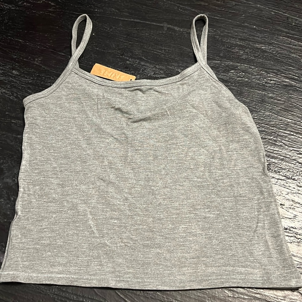 Skims Sleep Straight Neck Cropped Cami